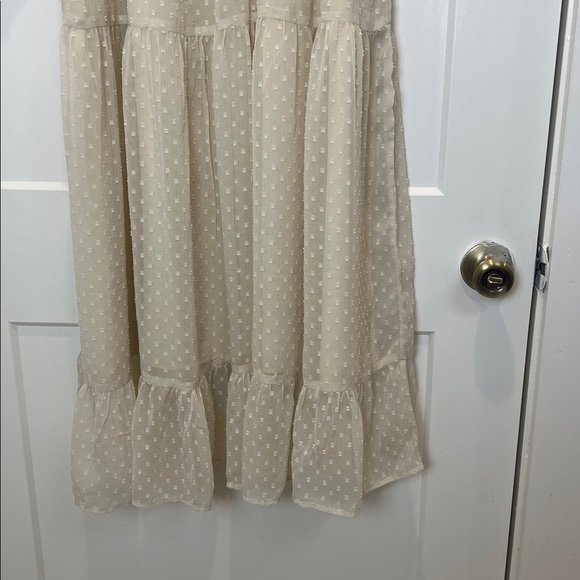 Patrons of Peace Altura Cream Long Sleeve boho Dress size small. - Picture 4 of 13